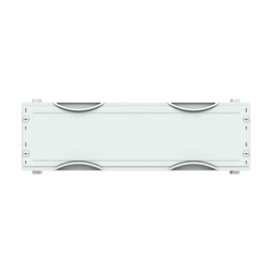 ABB Zestaw moduł pod zaciski na szynę DIN (do samodzielnego montażu) wymiary: 150mm x 500mm x 200mm; MBK206
