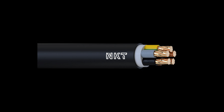 Kabel bezhalogenowy miedziany nierozprzestrzeniający płomienia N2XH-J 0,6/1kV 5x1,5 RE B2ca s1a d1 a1