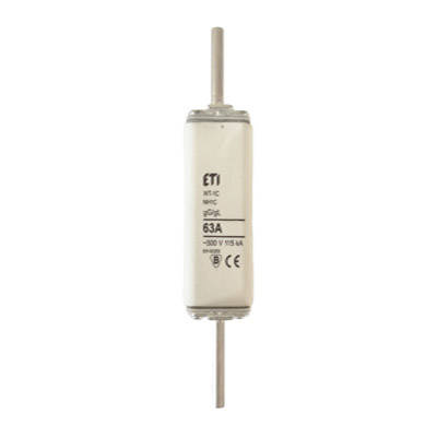 ETI Wkładka topikowa przemysłowa zwłoczna NH1/WT-1C/gG 250A 500V 004184219