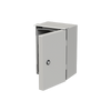 ABB Obudowa poliestrowa ARIA 43 drzwi pełne z zamkiem centralnym 1 pkt z kluczem dwupiórowym 415x315x170mm IP66 IK08 AR043P33