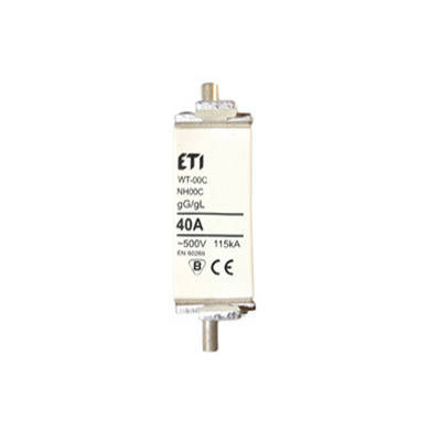 ETI Wkładka topikowa przemysłowa zwłoczna KOMBI NH-000/gG 63A 500V