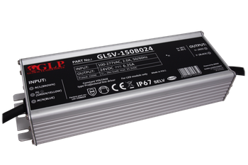 GLP Zasilacz LED GLSV-150B024 | 24V 6.2A 150W IP67