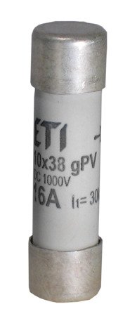 ETI Wkładka bezpiecznikowa cylindryczna CH 10x38mm 2A gPV 1000V DC UL 002625101