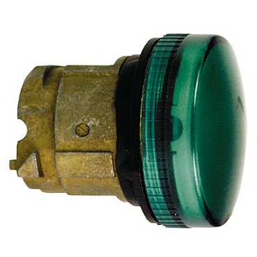 Schneider Główka lampki sygnalizacyjnej 22mm zielona ZB4BV033