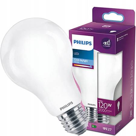 Żarówka Philips LED cla 13W G120 2000lm 200° E27 WW biała ciepła 230V